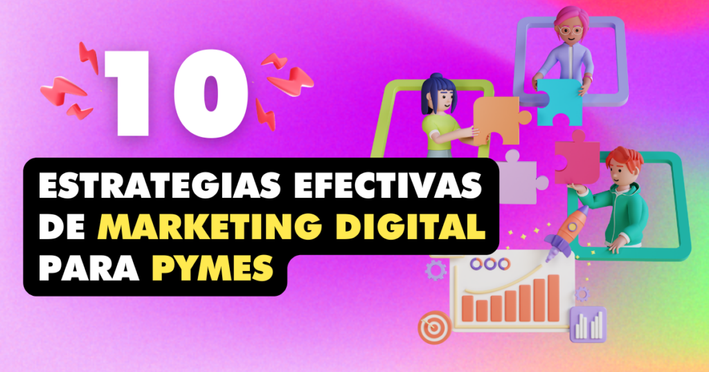 Cover estrategias de marketing digital para pymes