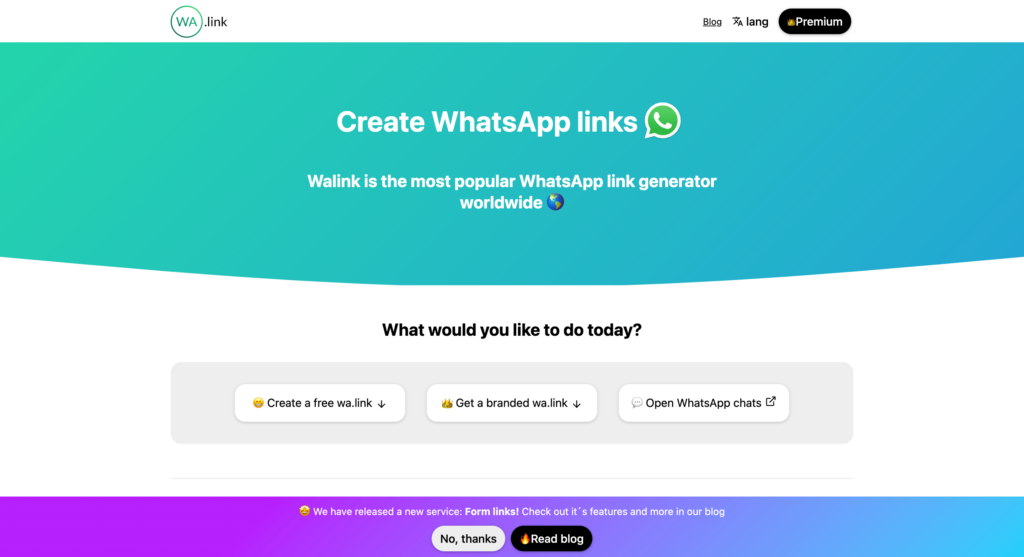 herramienta de whatsapp walink